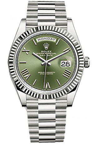 Rolex Day-Date 40 mm White Gold 228239-0033