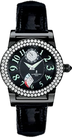 De Grisogono Watches Tondo Tondo Blackened Stainless Steel TONDO RM N07