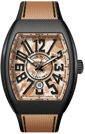 Franck Muller Vanguard Camouflage V 45 SC DT CAMOU TTNR MC.TT Franck Muller Vanguard Camouflage V 45 SC DT CAMOU TTNR MC.TT