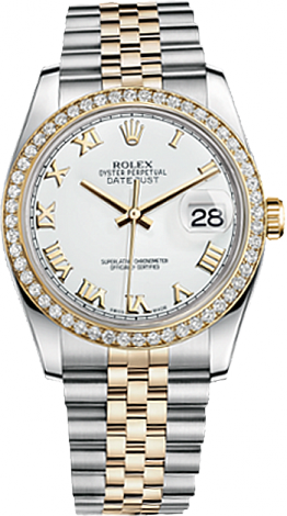 Rolex Datejust 36,39,41 mm 36 mm Steel and Yellow Gold 116243-63603