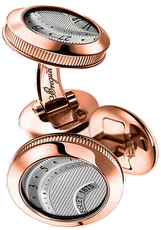 Breguet Accessories Cufflinks Cadran Guilloché pink gold 9905BRGU Breguet Accessories Cufflinks Cadran Guilloché pink gold 9905BRGU