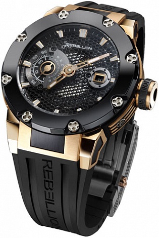 Rebellion Predator 3 Hands & Date Gold-Ceramic 3 Hands & Date Gold-Ceramic