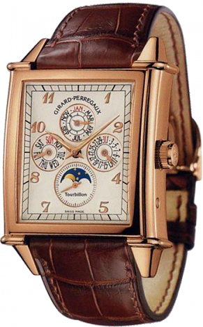 Girard-Perregaux Haute Horlogerie Vintage 1945 XXL Perpetual Calendar Tourbillon 99860-52-821-BAEA