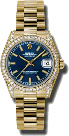 Rolex Datejust 26,29,31,34 mm Yellow Gold 178158 blip