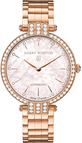 Harry Winston Premier Ladies 36mm Automatic in rose gold PRNAHM36RR002