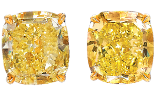 Jacob & Co. Jewelry High Jewelry Cushion-Cut Stud Earrings 90815342