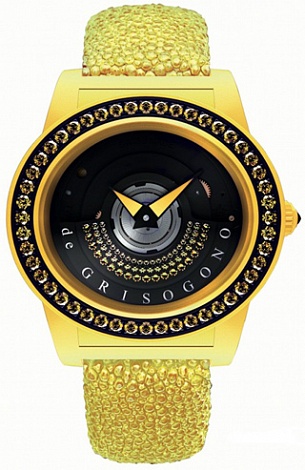 De Grisogono Watches Tondo by Night Tondo by Night Tondo by Night Yellow De Grisogono Watches Tondo by Night Tondo by Night Tondo by Night Yellow