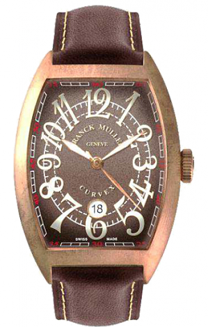 Franck Muller Cintree Curvex Bronze 55 mm 8880 SC DT BR BRONZE Franck Muller Cintree Curvex Bronze 55 mm 8880 SC DT BR BRONZE