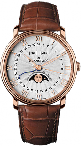 Blancpain Villeret Moon Phase Complete Calendar 6664-3642-55B