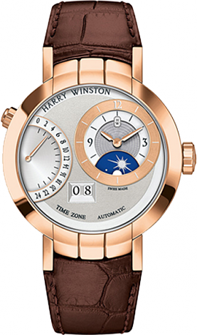 Harry Winston Premier Excenter Time Zone Automatic PRNATZ41RR001