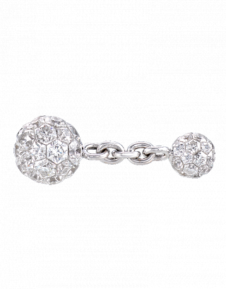 Diamond Ball Cufflinks 01