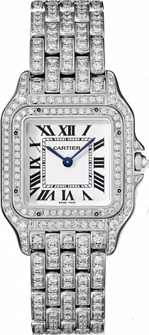 Cartier Panthère de Cartier medium,quartz,white gold,37x29 mm HPI01130