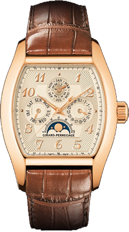 Girard-Perregaux Haute Horlogerie Richeville Perpetual Calendar 27220-52-162-BACA