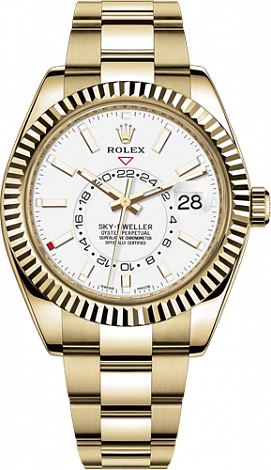 Rolex Sky-Dweller 42 mm Yellow gold 326938-0005