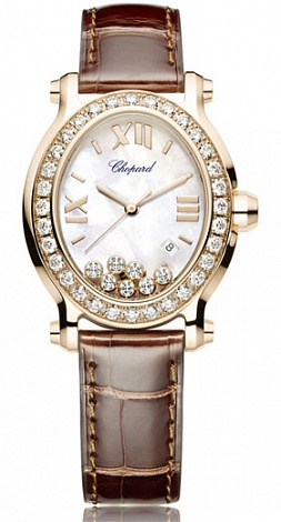 Chopard Архив Chopard Happy Sport Oval 7 Diamonds 275350-5003