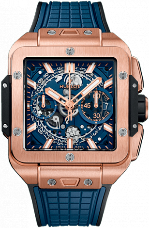 Hublot Square Bang Unico King Gold Blue 821.OX.5180.RX