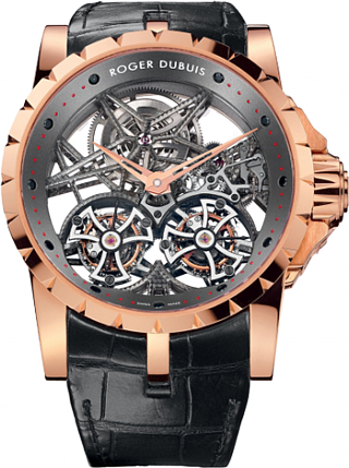 Roger Dubuis Архив Roger Dubuis Skeleton Double Flying Tourbillon EX45-01SQ-50-00/SE000/B1