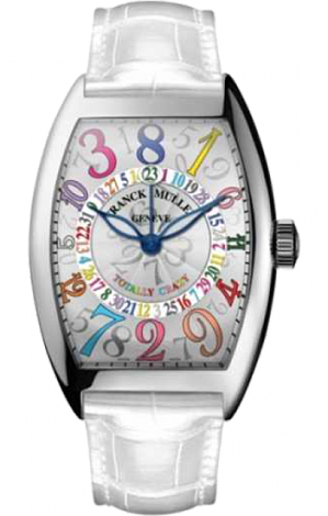 Franck Muller Cintree Curvex Totally Crazy Hour 5850 TT CH COL ST W