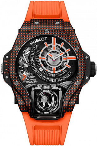 Hublot Masterpiece MP-09 Tourbillon Bi-Axis Orange 3D Carbon 909.QDO.1120.RX