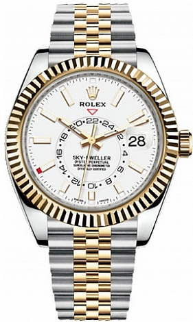 Rolex Sky-Dweller 42 mm Steel and Yellow Gold 326933-0010
