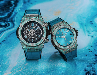 Unico White Gold Paraiba 45 mm 01