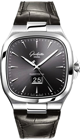 Glashutte Original 20th Century Vintage Seventies Panorama Date 39-47-12-12-04