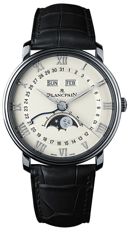 Blancpain Villeret Moon Phase Complete Calendar 6654-1127-55B