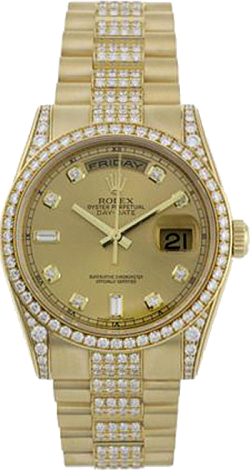 Rolex Архив Rolex 36 mm Yellow Gold 118388-84208