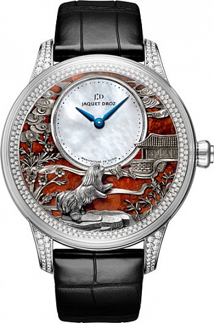 Jaquet Droz Les Ateliers d`Art Petite Heure Minute Relief Dog J005024283 Jaquet Droz Les Ateliers d`Art Petite Heure Minute Relief Dog J005024283