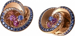 De Grisogono Jewelry Chiocciola Collection Earrings 11251/13