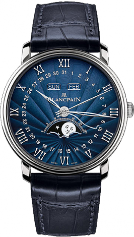 Blancpain Villeret Moon Phase Complete Calendar 6654-1529-55B