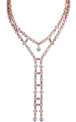 Jacob & Co. Jewelry High Jewelry Double Strand Drop Necklace 90504259 Jacob & Co. Jewelry High Jewelry Double Strand Drop Necklace 90504259