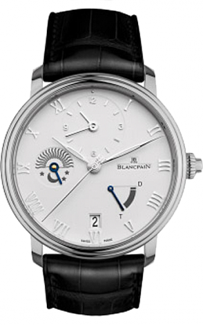 Blancpain Villeret Timezone 30 Minutes Demi-Savonnette 6660-1127-55B