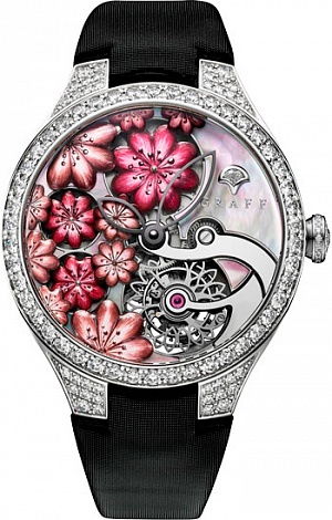 Graff Collection Floral Tourbillon 38mm MGF38WGSLDMPP