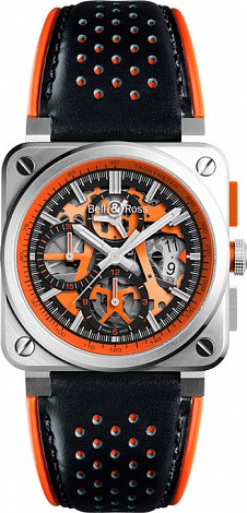Bell & Ross High-Tech AeroGT Orange BR 03-94 Bell & Ross High-Tech AeroGT Orange BR 03-94