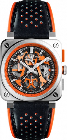 Bell & Ross High-Tech AeroGT Orange BR 03-94