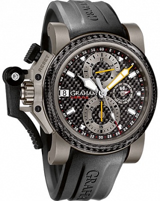 Graham Chronofighter Oversize Titanium Airwing Black Carbon 2OVKI.B09A Graham Chronofighter Oversize Titanium Airwing Black Carbon 2OVKI.B09A