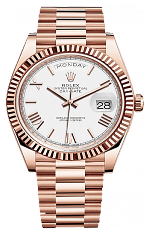 Rolex Day-Date 40 mm Everose Gold 228235-0032 Rolex Day-Date 40 mm Everose Gold 228235-0032