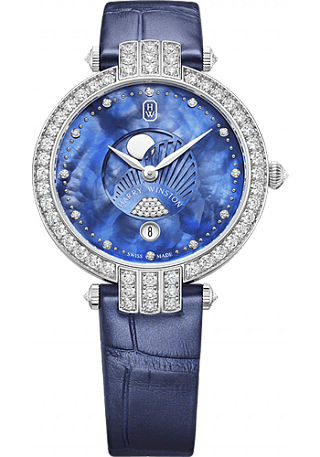 Harry Winston Premier Moon Phase 36mm PRNQMP36WW002