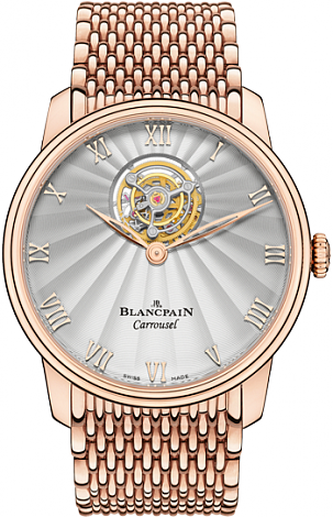 Blancpain Villeret CARROUSEL VOLANT UNE MINUTE 66228-3642-MMB Blancpain Villeret CARROUSEL VOLANT UNE MINUTE 66228-3642-MMB