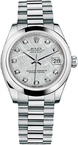 Rolex Datejust 26,29,31,34 mm Lady 31mm Platinum 178246-0015