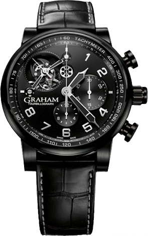 Graham Tourbillograph Trackmaster Black 2TWTB.B02A Graham Tourbillograph Trackmaster Black 2TWTB.B02A