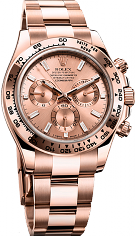 Rolex Daytona Cosmograph 40mm Everose Gold 116505-0017