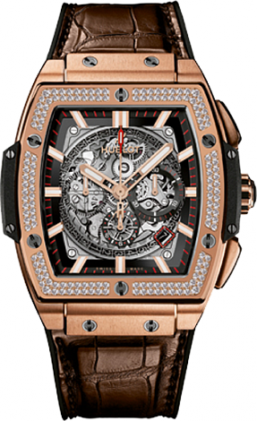 Hublot Spirit of Big Bang Diamonds KING GOLD 601.OX.0183.LR.D.1104 Hublot Spirit of Big Bang Diamonds KING GOLD 601.OX.0183.LR.D.1104