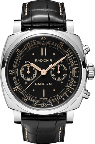 PANERAI LIMITED RADIOMIR 1940 CHRONOGRAPH ORO BIANCO PAM00520 PANERAI LIMITED RADIOMIR 1940 CHRONOGRAPH ORO BIANCO PAM00520