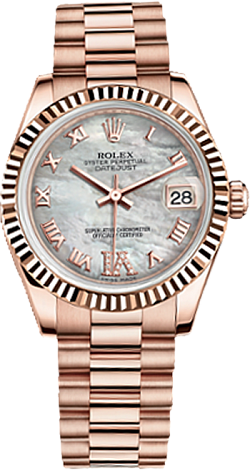Rolex Архив Rolex Lady 31mm Everose Gold 178275F-0034 Rolex Архив Rolex Lady 31mm Everose Gold 178275F-0034