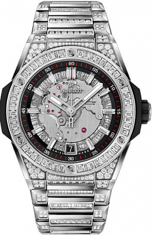 Hublot Big Bang Unico Integrated Time Only Titanium Jewellery 456.NX.0170.NX.9804