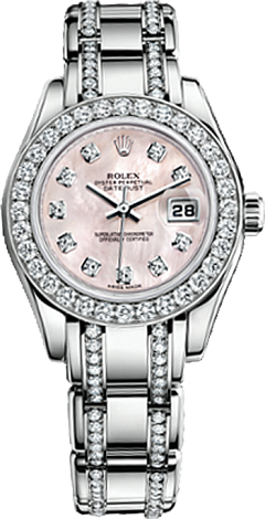 Rolex Datejust Special Edition Lady Pearlmaster 29 mm White Gold 80299-0018