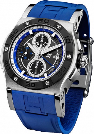 Jorg Hysek Abyss 47mm Chronograph & Dual Time blue AB4702T01 Jorg Hysek Abyss 47mm Chronograph & Dual Time blue AB4702T01