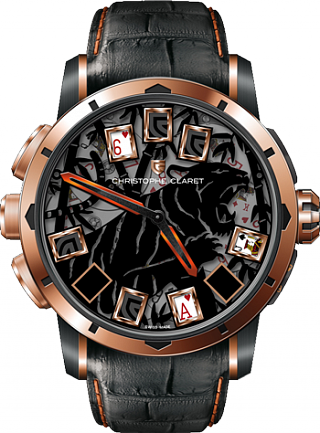 Christophe Claret 21 BLACKJACK BLACKJACK Rose Gold Titan - Tiger MTR.BLJ08.370-391